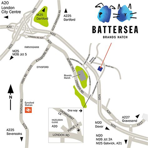 Getting to Battersea Brands Hatch .